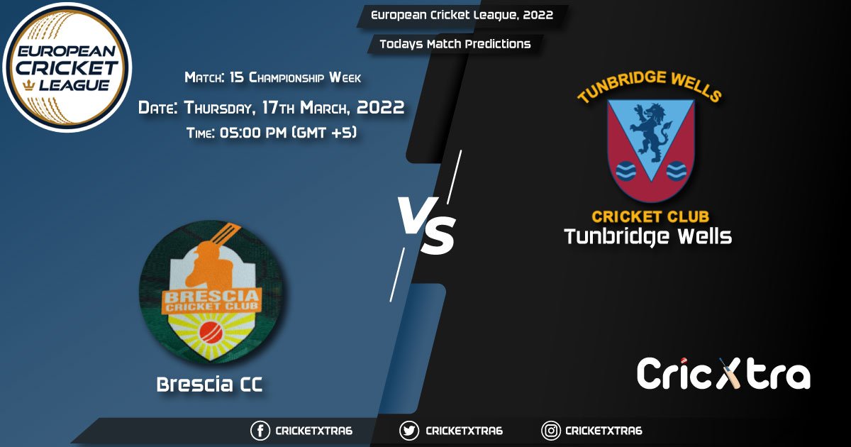European Cricket League, 2022, Championship Week Match 15 TW vs BRE, Playing 11 & Today’s Match Predictions