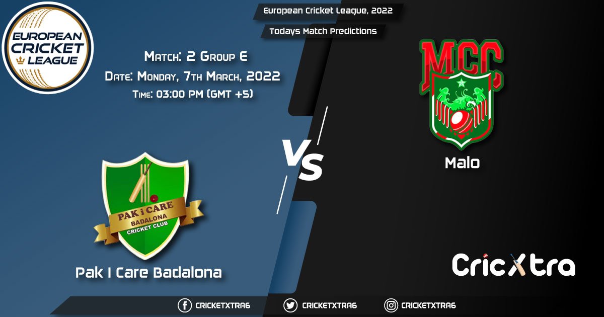 European Cricket League, 2022, Match 2 Group E PIC vs MAL, Playing 11 & Today's Match Predictions