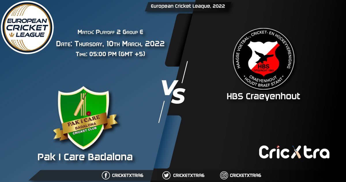 European Cricket League, 2022, Match Playoff 2 Group E PIC vs HBSC, Playing 11 & Today's Match Predictions