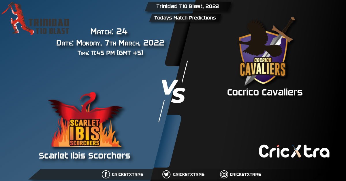 Trinidad T10 Blast, 2022, Match 24 SLS vs CCL, Playing 11 & Today's Match Predictions