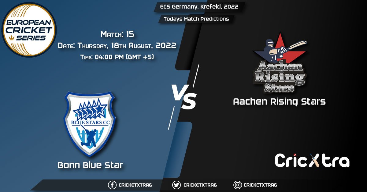 ECS Germany, Krefeld, 2022, BBS vs ARS 15th Match Prediction, Fantasy Cricket Tips, Pitch Report and Injury Update