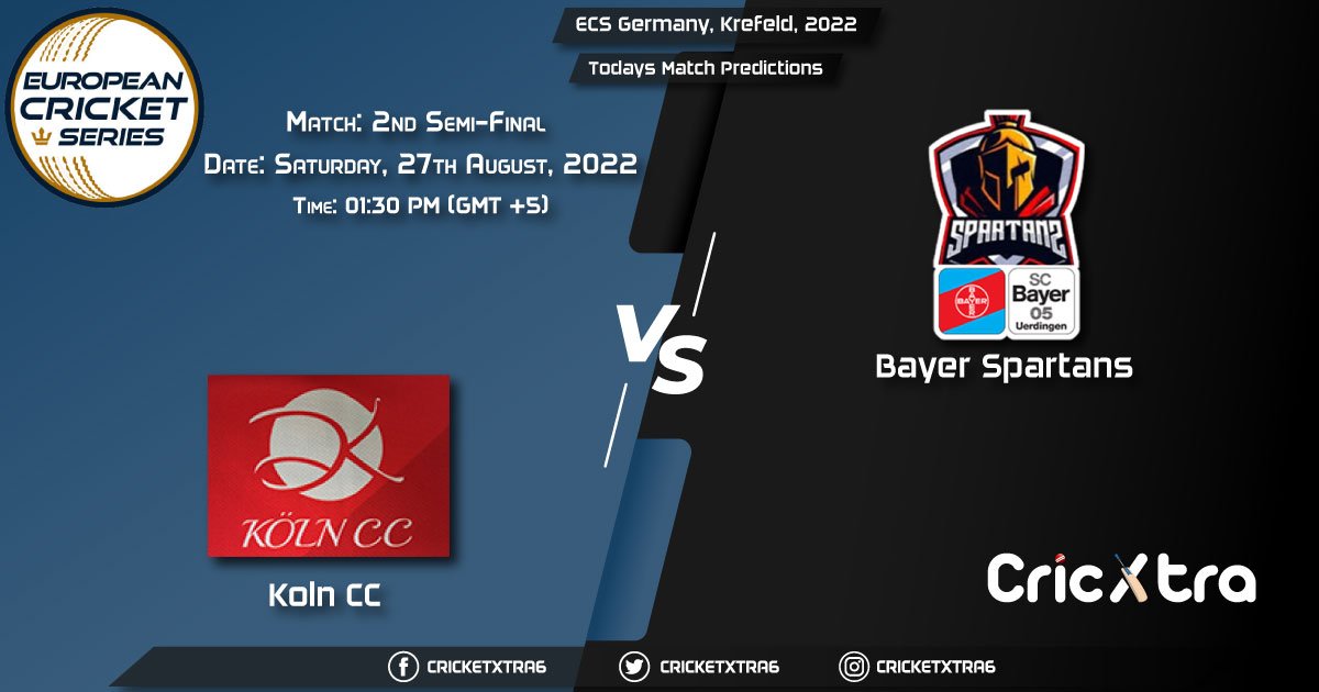 ECS Germany, Krefeld, 2022, KCC vs BYS 2nd Semi-Final Match Prediction, Fantasy Cricket Tips, Pitch Report and Injury Update
