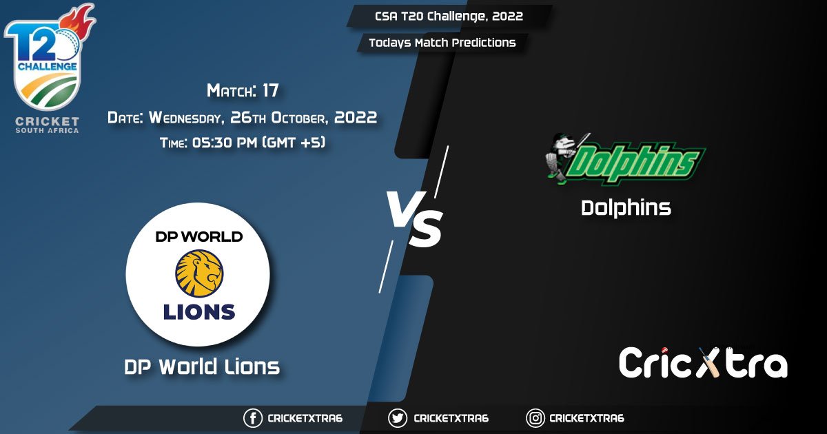 CSA T20 Challenge, 2022, LIO vs DOL 17th Match Prediction, Fantasy Cricket Tips, Pitch Report and Injury Update