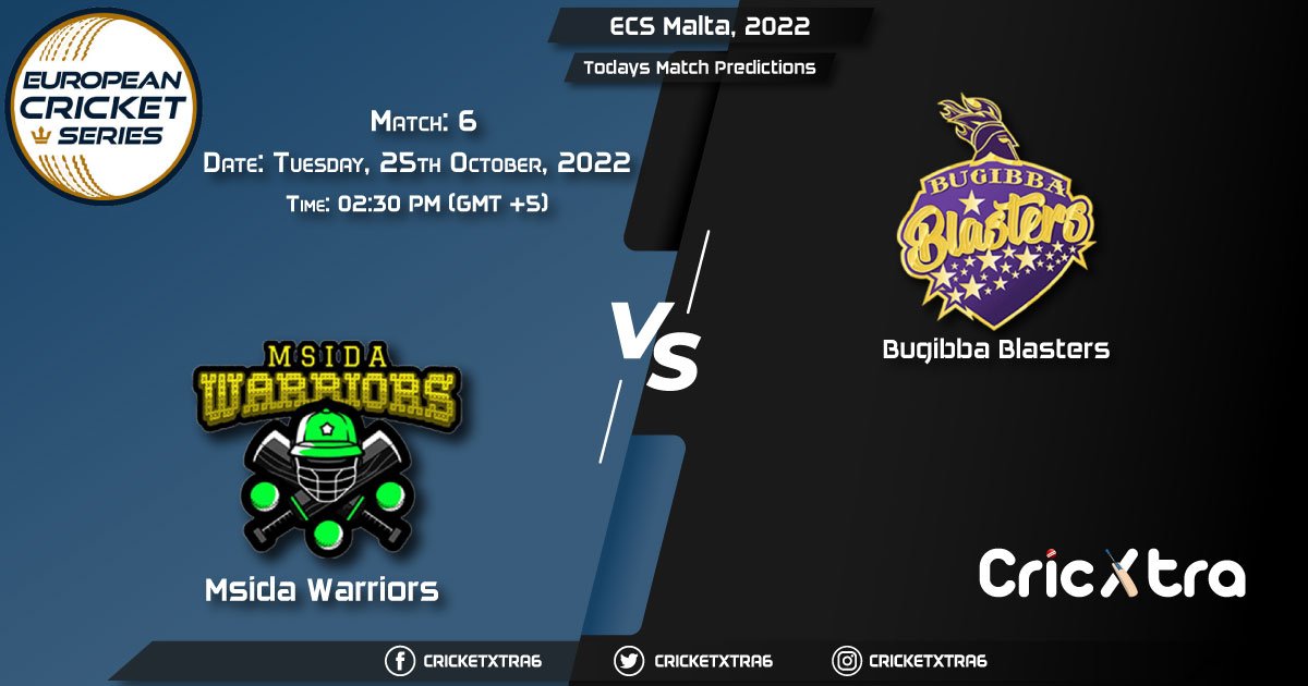 ECS Malta, 2022, MSW vs BBL 6th Match Prediction, Fantasy Cricket Tips, Pitch Report and Injury Update