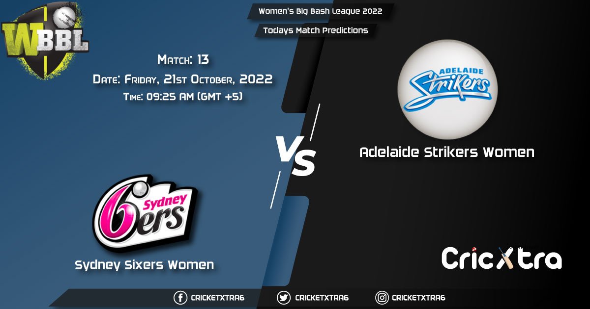 Women's Big Bash League 2022, SS-W vs AS-W 13th Match Prediction, Fantasy Cricket Tips, Pitch Report and Injury Update
