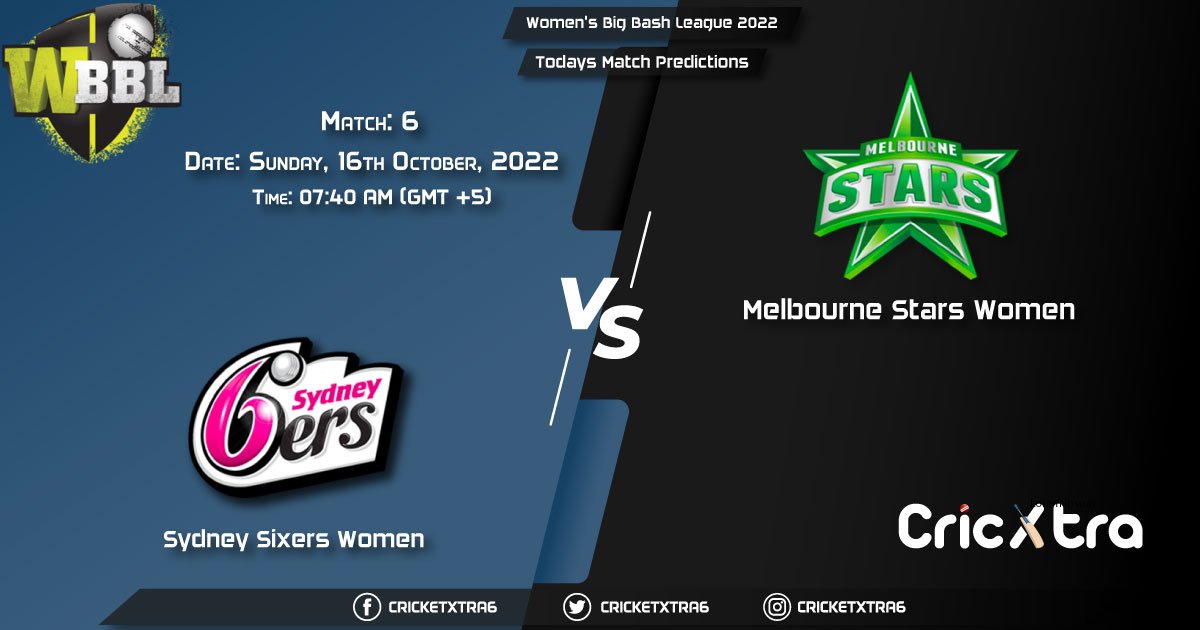 Women's Big Bash League 2022, SS-W vs MS-W 6th Match Prediction, Fantasy Cricket Tips, Pitch Report and Injury Update