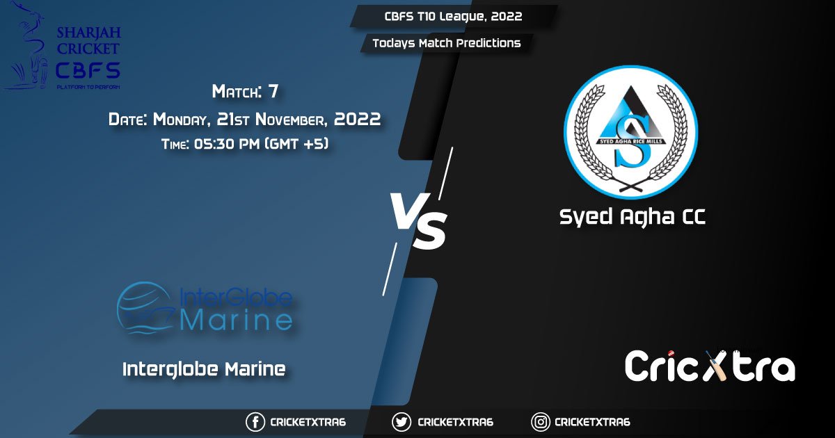 CBFS T10 League, 2022, IGM vs SACC 7th Match Prediction, Fantasy Cricket Tips, Pitch Report and Injury Update