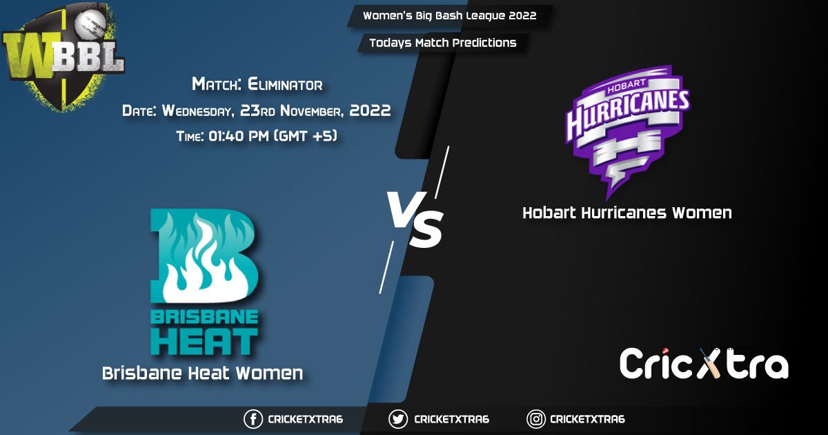 Women's Big Bash League 2022, BH-W vs HB-W Eliminator Match Prediction, Fantasy Cricket Tips, Pitch Report and Injury Update
