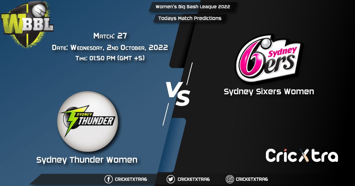 Women's Big Bash League 2022, ST-W vs SS-W 27th Match Prediction, Fantasy Cricket Tips, Pitch Report and Injury Update