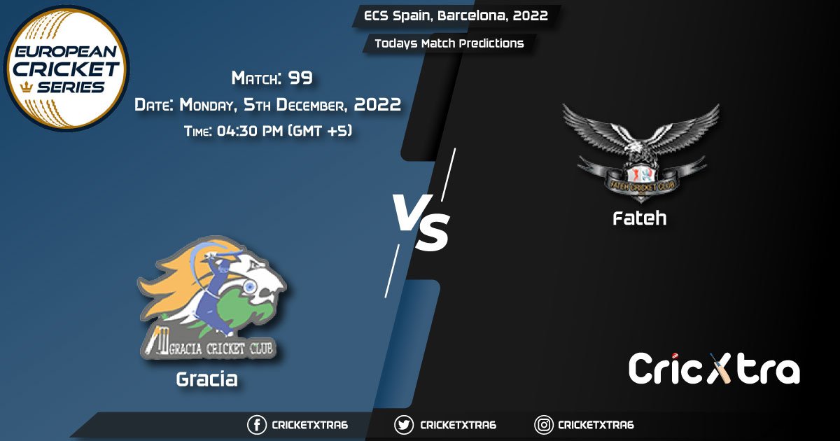 ECS Spain, Barcelona, 2022, GRA vs FTH 99th Match Prediction, Fantasy Cricket Tips, Pitch Report and Injury Update