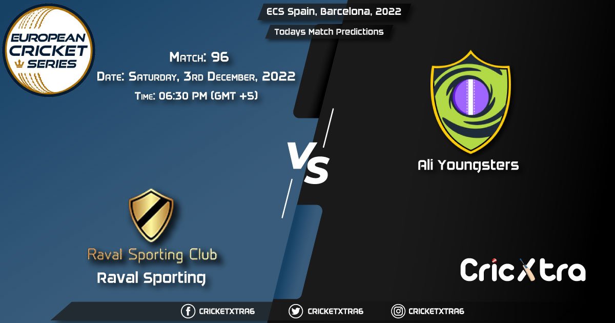 ECS Spain, Barcelona, 2022, RAS vs ALY 96th Match Prediction, Fantasy Cricket Tips, Pitch Report and Injury Update