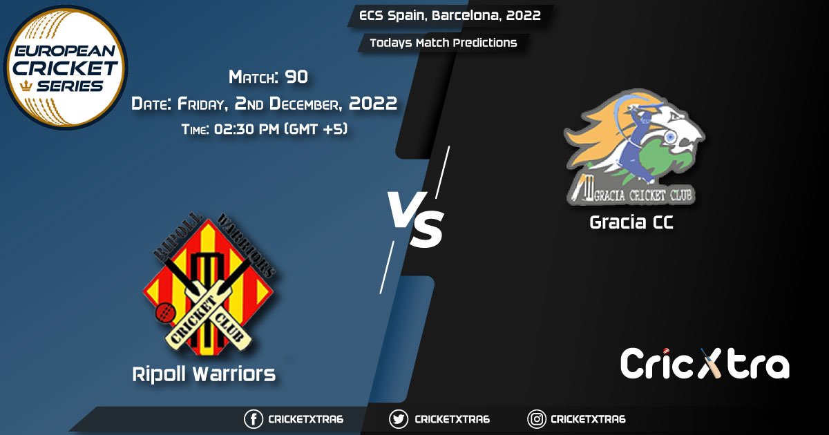 ECS Spain, Barcelona, 2022, RIW vs GRA 90th Match Prediction, Fantasy Cricket Tips, Pitch Report and Injury Update