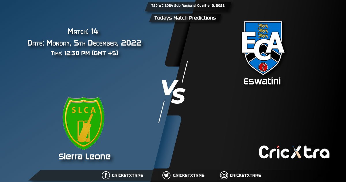 T20 WC 2024 Sub Regional Qualifier B, 2022, SLE vs SWZ 14th Match Prediction, Fantasy Cricket Tips, Pitch Report and Injury Update