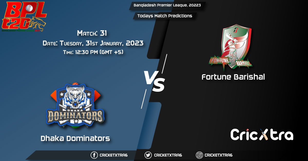 Bangladesh Premier League, 20223, DD vs FBA 31st Match Prediction, Fantasy Cricket Tips, Pitch Report and Injury Update