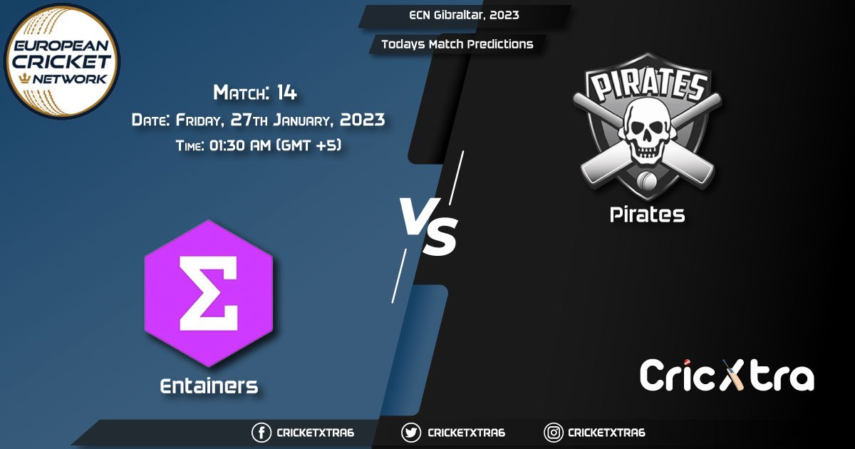 ECN Gibraltar, 2023, ETS vs PIR 14th Prediction, Fantasy Cricket Tips, Pitch Report and Injury Update