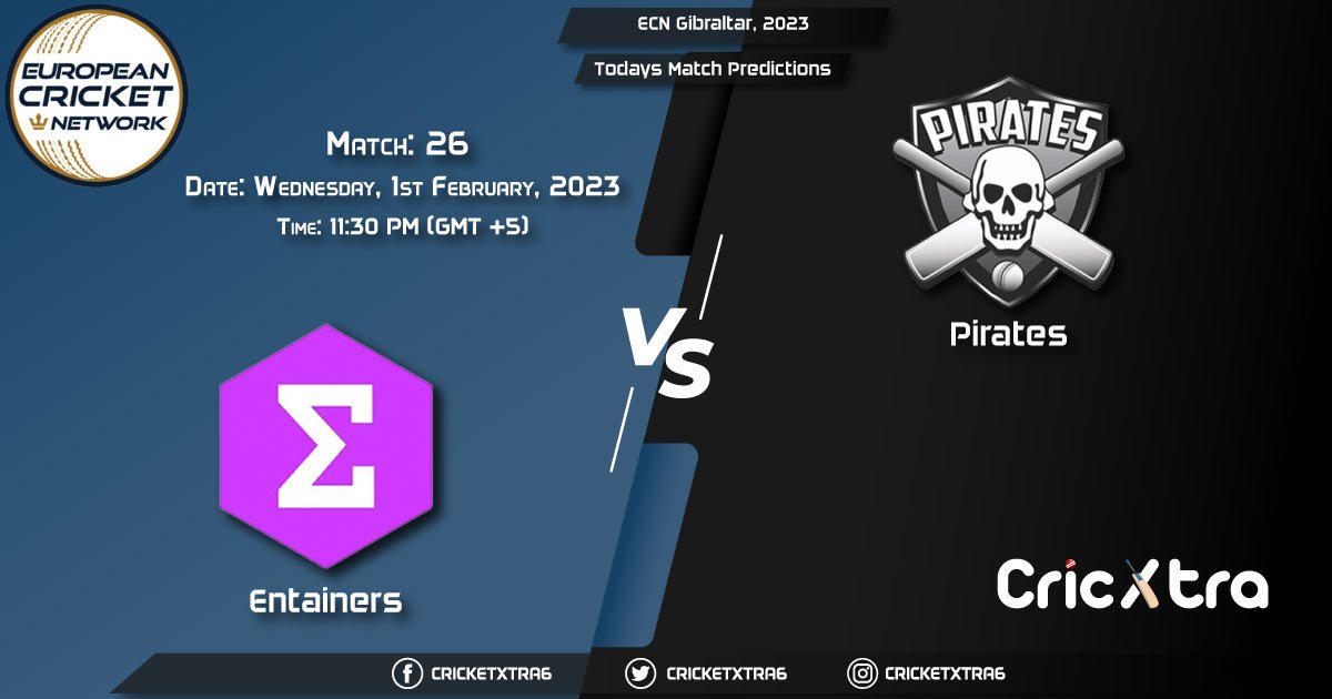 ECN Gibraltar, 2023, ETS vs PIR 26th Prediction, Fantasy Cricket Tips, Pitch Report and Injury Update