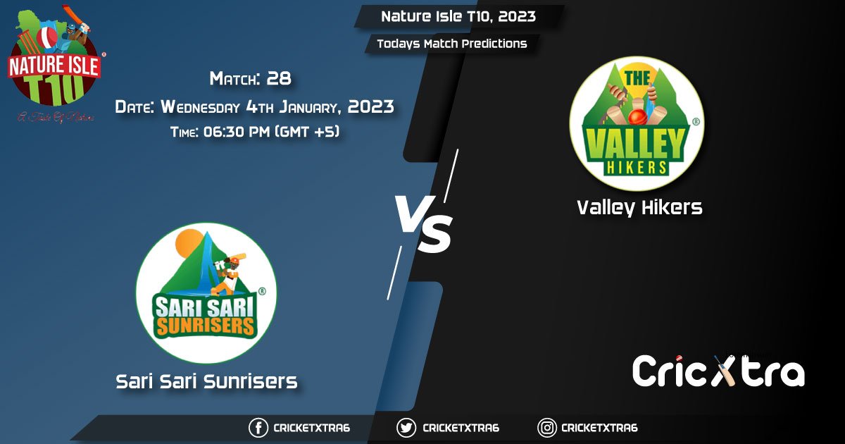 Nature Isle T10, 2023, SSS vs VHK 28th Match Prediction, Fantasy Cricket Tips, Pitch Report and Injury Update