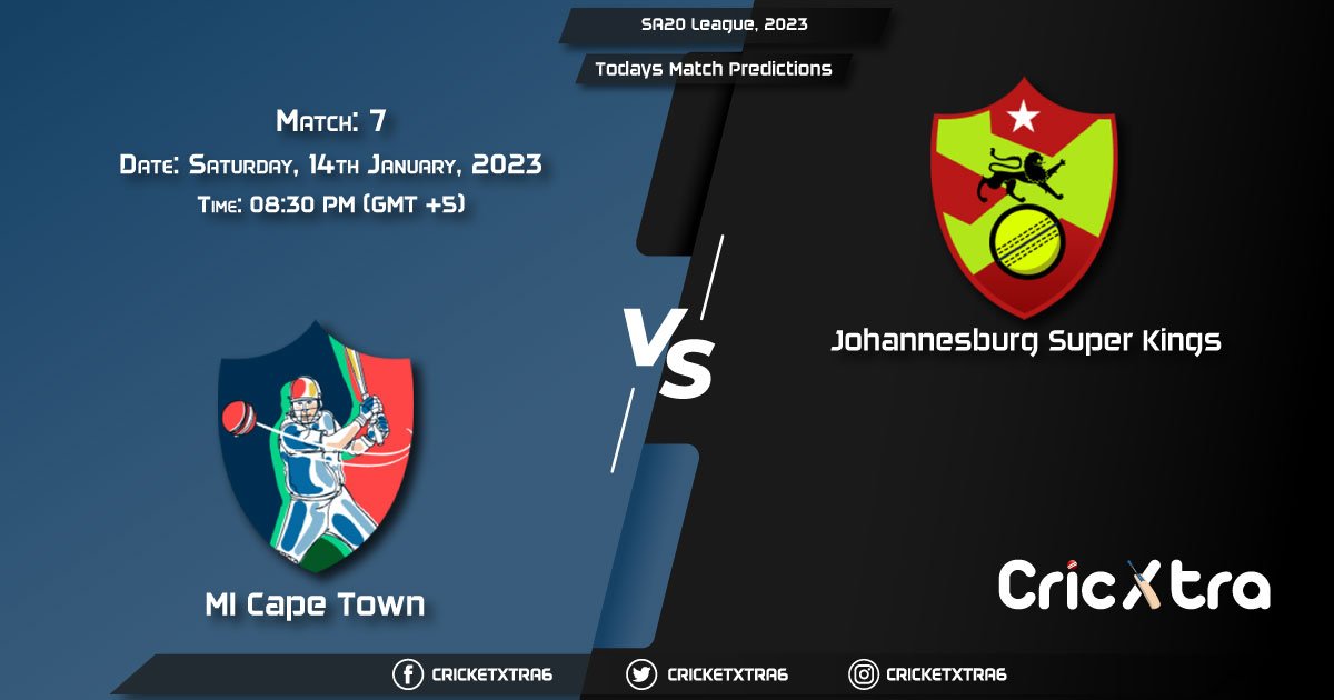 SA20 League, 2023, MICT vs JSK 7th Prediction, Fantasy Cricket Tips, Pitch Report and Injury Update
