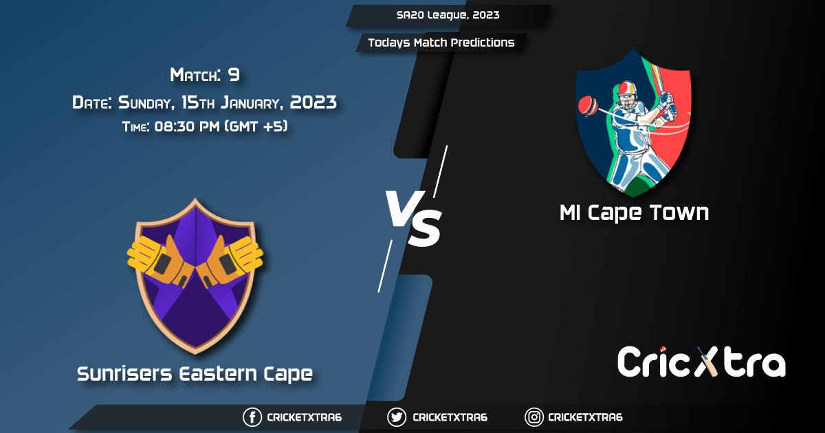 SA20 League, 2023, SUNE vs MICT 9th Prediction, Fantasy Cricket Tips, Pitch Report and Injury Update
