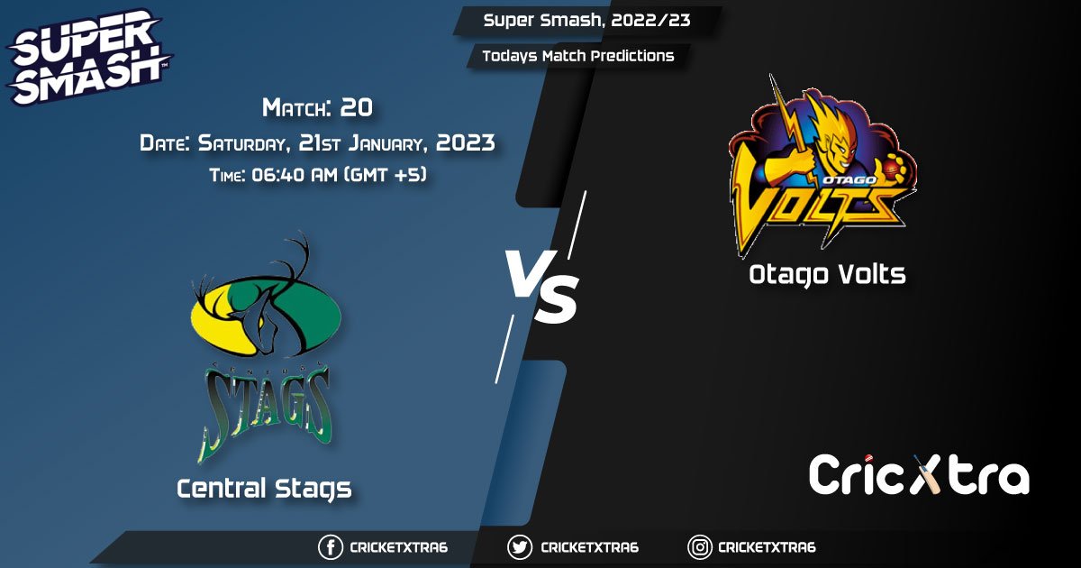 Super Smash, 202223, CS vs OV 20th Match Prediction, Fantasy Cricket Tips, Pitch Report and Injury Update