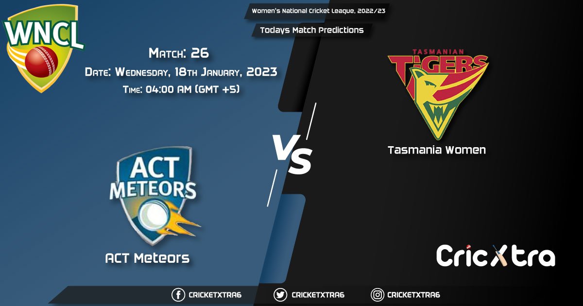 Women's National Cricket League, 202223, AM-W vs TAS-W 26th Match Prediction, Fantasy Cricket Tips, Pitch Report and Injury Update
