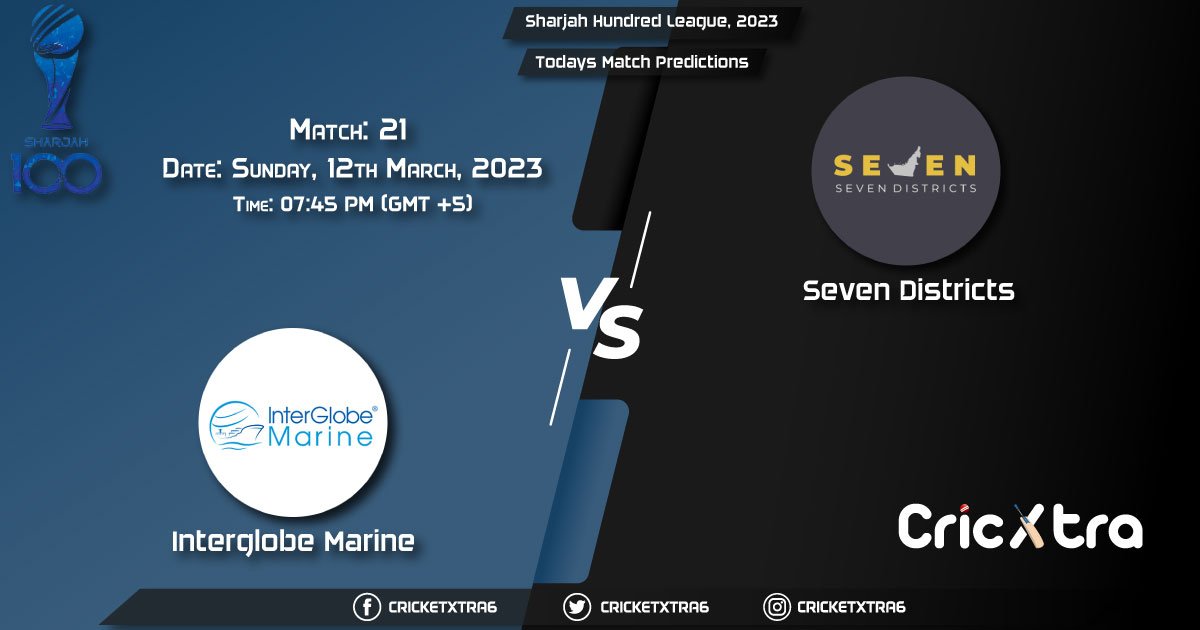 Sharjah Hundred League, 2023, IGM vs SVD 21st Match Prediction, Fantasy Cricket Tips, Pitch Report and Injury Update