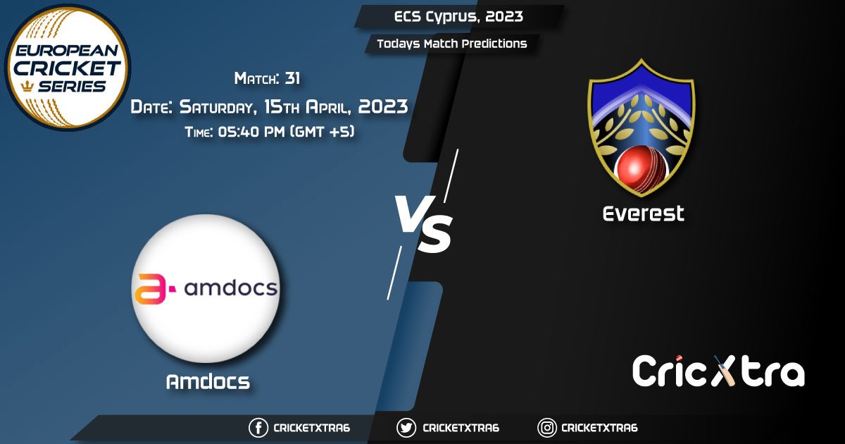 ECS Cyprus, 2023, AMD vs EVE 31st Match Prediction, Fantasy Cricket Tips, Pitch Report and Injury Update