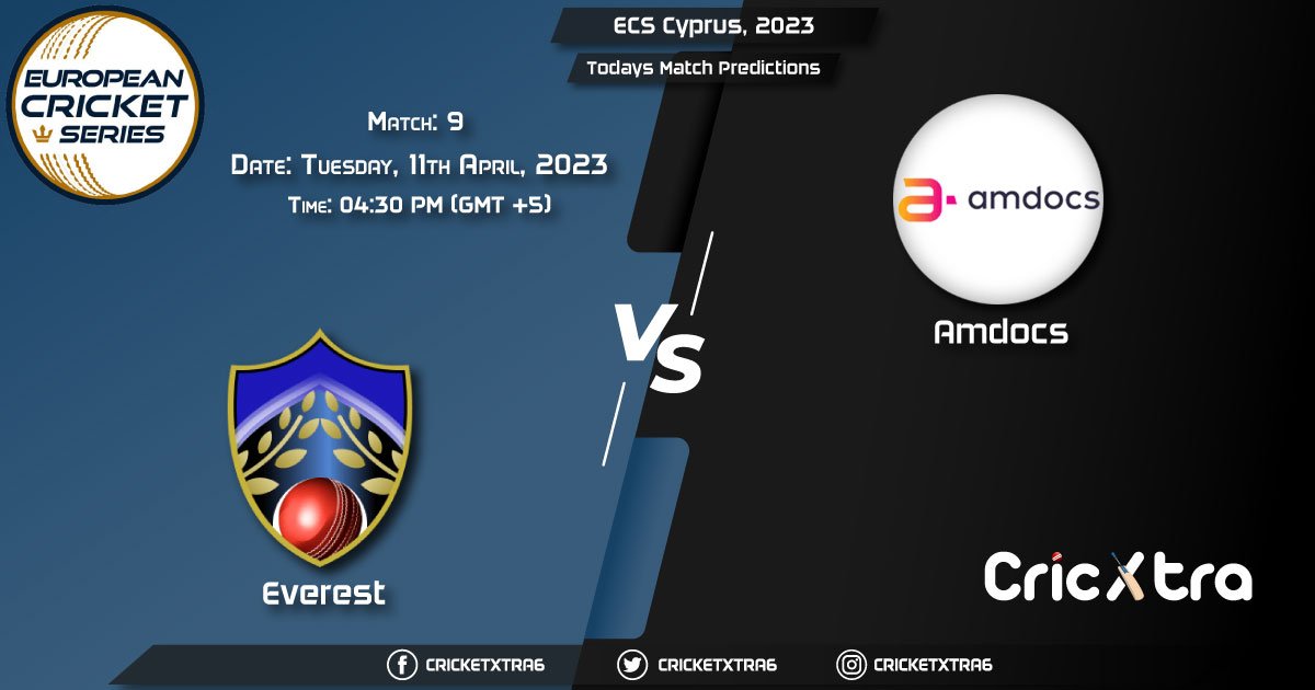ECS Cyprus, 2023, EVE vs AMD 9th Match Prediction, Fantasy Cricket Tips, Pitch Report and Injury Update