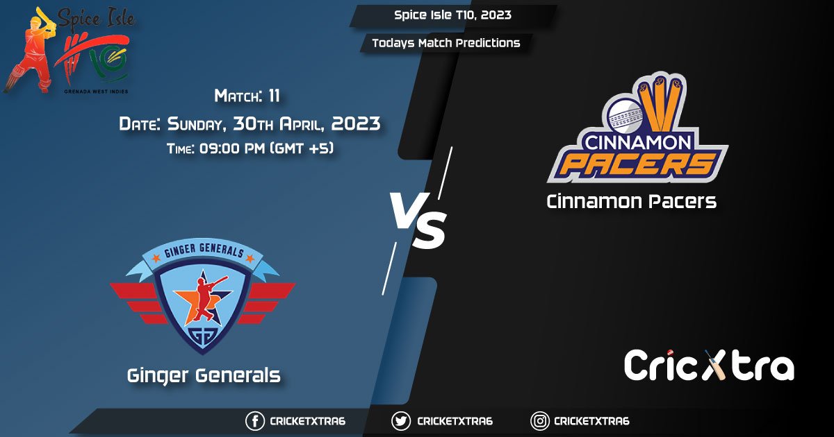 Spice Isle T10, 2023, GG vs CP 11th Match Prediction, Fantasy Cricket Tips, Pitch Report and Injury Update