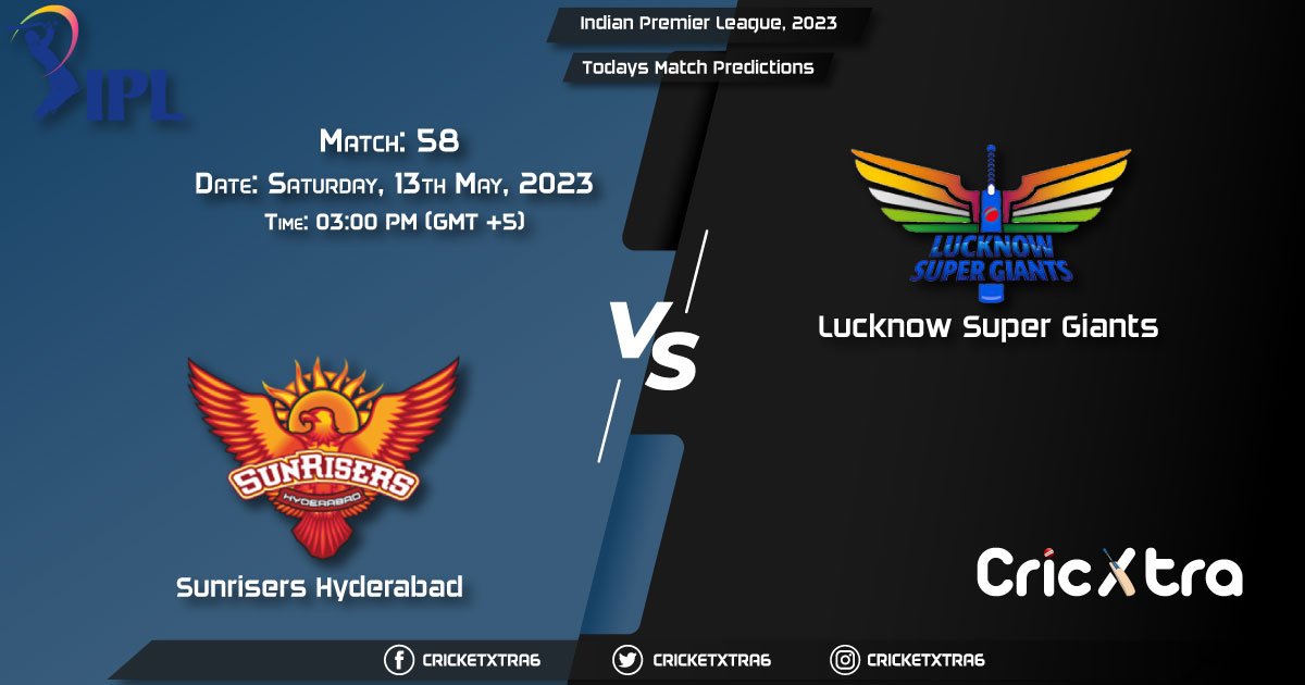 Indian Premier League, 2023, SRH vs LSG 58th Match Prediction, Fantasy Cricket Tips, Pitch Report and Injury Update