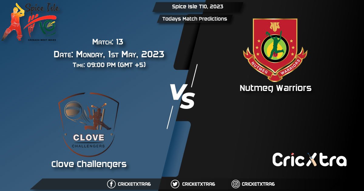 Spice Isle T10, 2023, CC vs NW 13th Match Prediction, Fantasy Cricket Tips, Pitch Report and Injury Update
