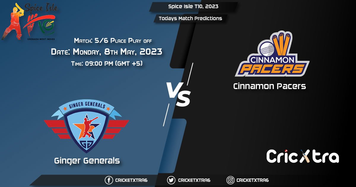 Spice Isle T10, 2023, GG vs CP 56 Place Play off Match Prediction, Fantasy Cricket Tips, Pitch Report and Injury Update