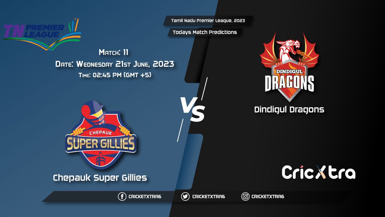 Tamil Nadu Premier League, 2023, CSG vs DD 11th Match Prediction, Fantasy Cricket Tips