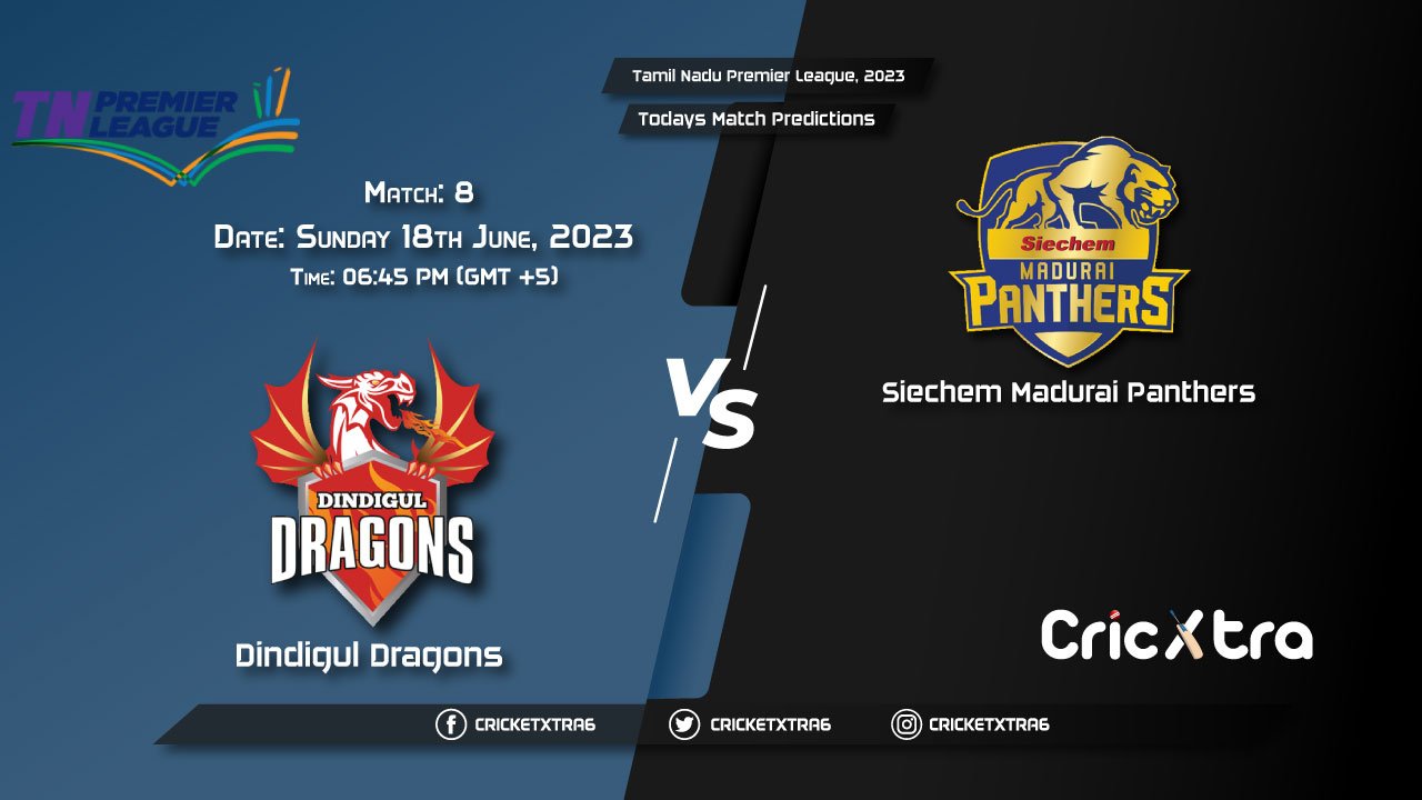 Tamil Nadu Premier League, 2023, DD vs SMP 8th Match Prediction, Fantasy Cricket Tips