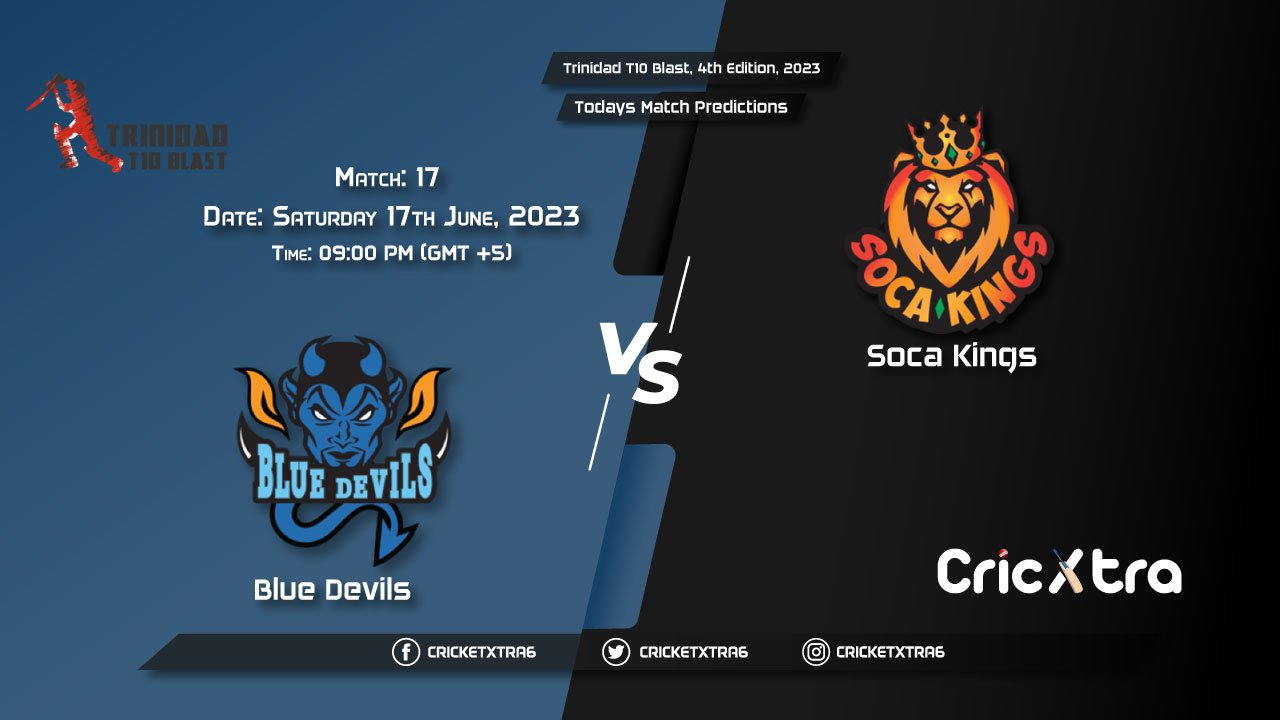 Trinidad T10 Blast, 4th Edition, 2023, BLD vs SCK 17th Match Prediction, Fantasy Cricket Tips