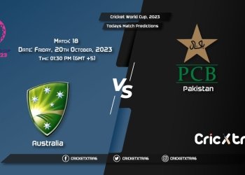 Cricket World Cup, 2023, AUS vs PAK 18th Match Prediction, Fantasy Cricket Tips, Pitch Report and Injury Update