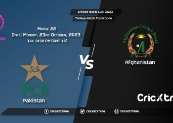 Cricket World Cup, 2023, PAK vs AFG 22nd Match Prediction, Fantasy Cricket Tips, Pitch Report and Injury Update