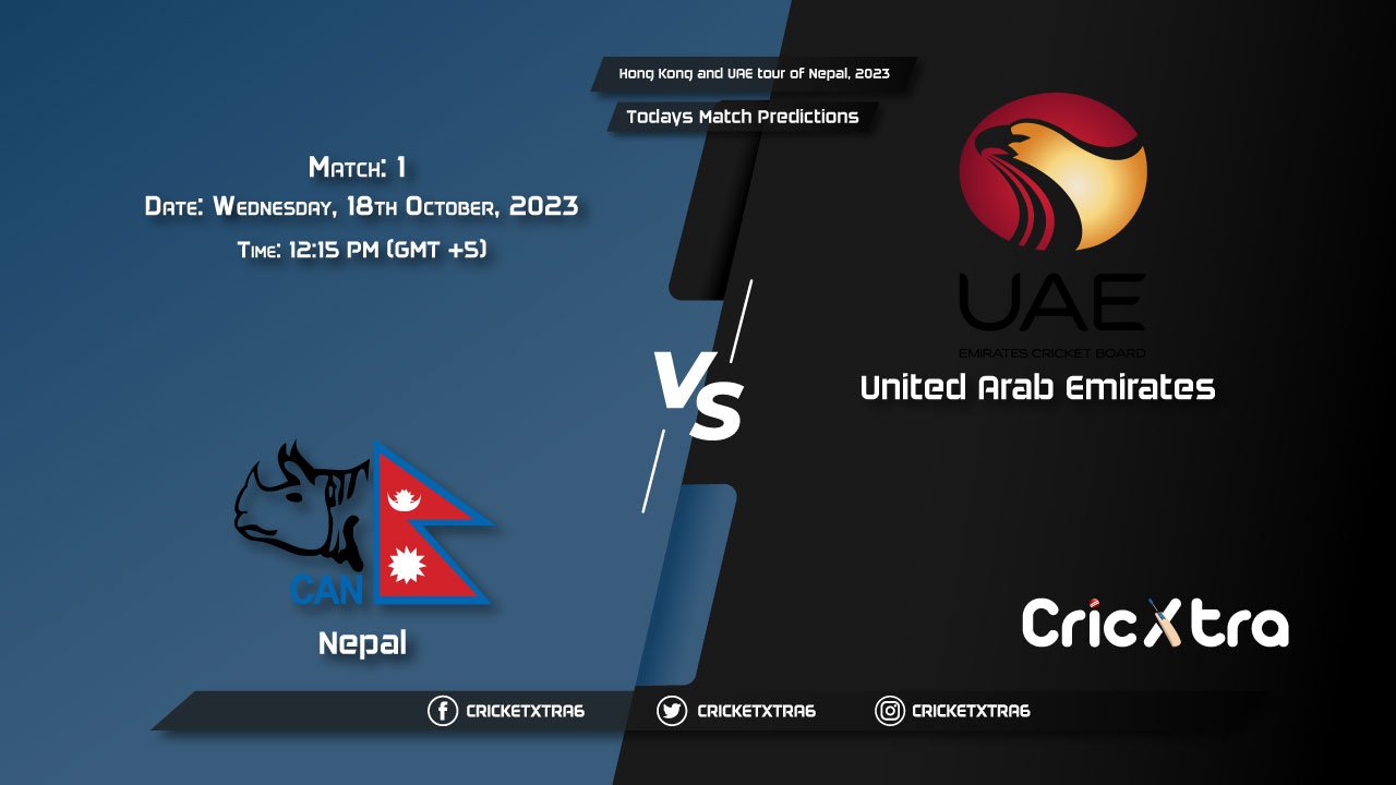 Hong-Kong-and-UAE-tour-of-Nepal-2023-NEP-vs-UAE-1st-Match-Prediction-Fantasy-Cricket-Tips-Pitch-Report-and-Injury-Update